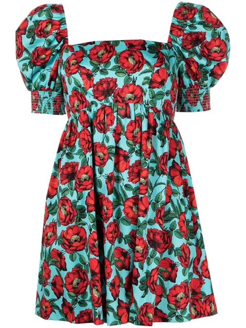 Alice & Olivia Reyna Floral-Print Minidress - Picture 4 of 10